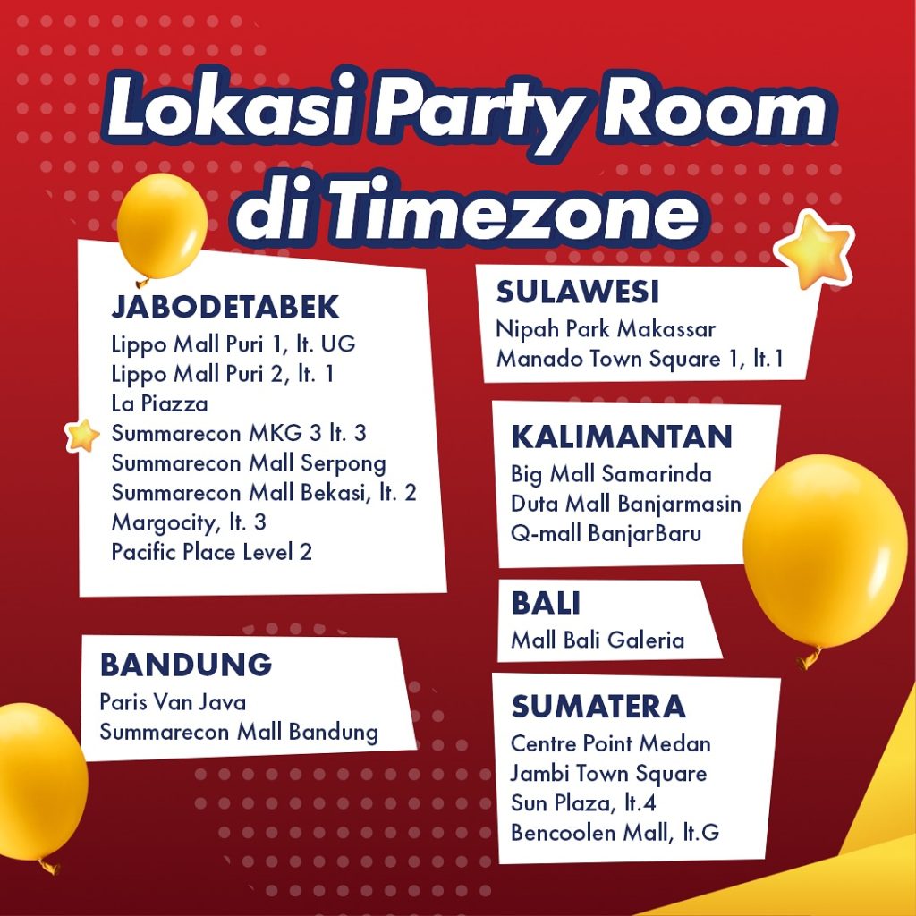 Lokasi Party Timezone